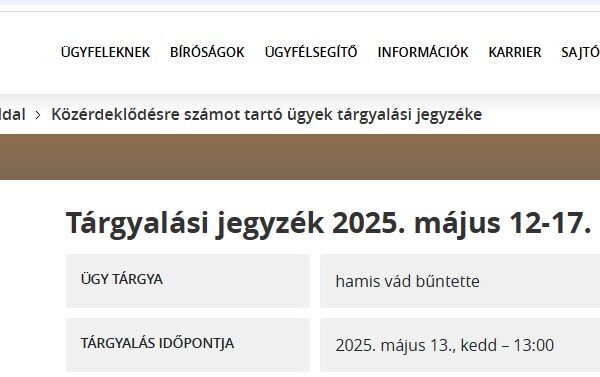 Kecskemét – Elnapolták a sümegi vádlottak tárgyalását